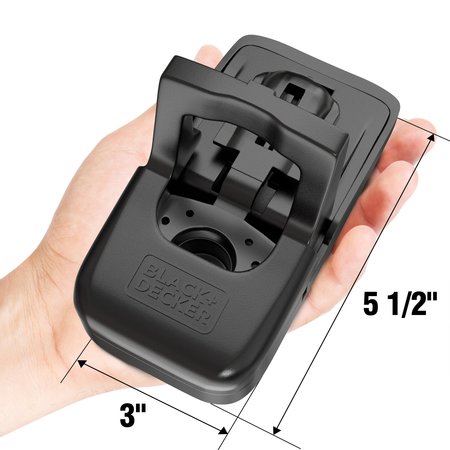 Black & Decker Rat Trap Outdoor  Rat Traps Indoor  Rodent Snap Trap, Touch Free  Reusable Pest Control, 8 Pack 2BX-BDXPC817